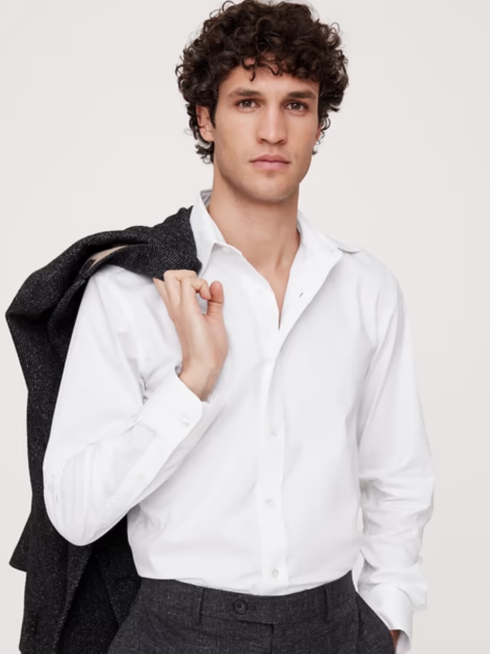 Banana Republic Slim Fit Non-Iron Men’s Dress Shirt